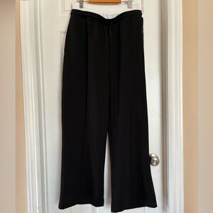 Zudio Double-waisted Black Wide-Leg Sweatpants XL - NWOT